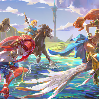 Botw champions wallpaper