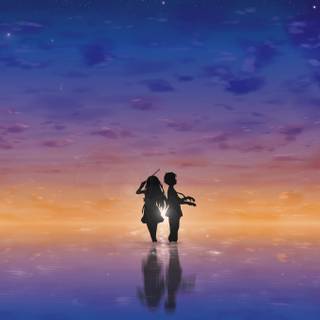 Your Lie In April 4k wallpaper