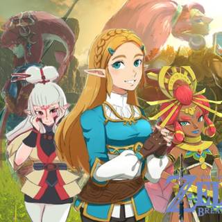 Botw champions wallpaper