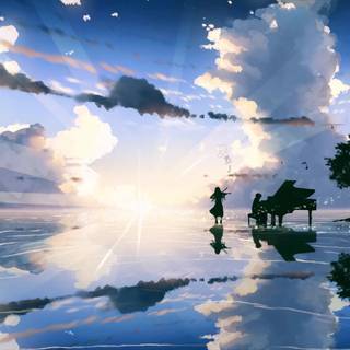 Your Lie In April desktop wallpaper