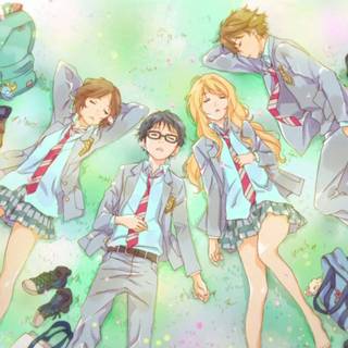 Your Lie In April desktop wallpaper