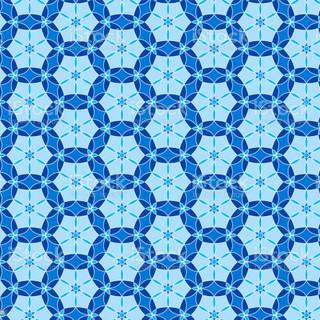 Blue fabric wallpaper