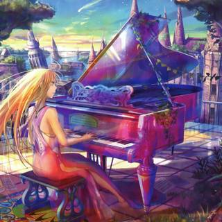 Your Lie In April 4k wallpaper