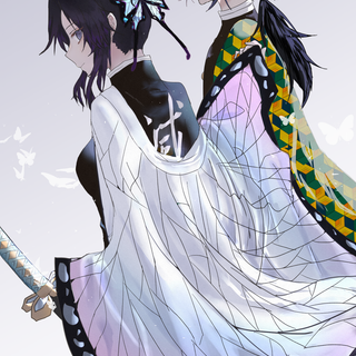 Shinobu x Tomioka wallpaper