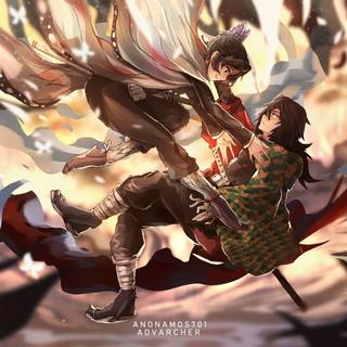 Shinobu x Tomioka wallpaper