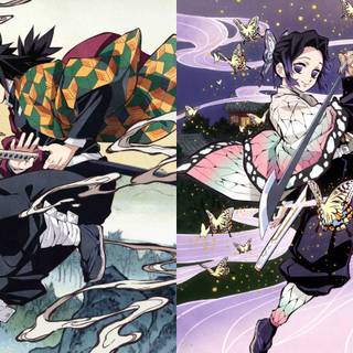 Shinobu x Tomioka wallpaper