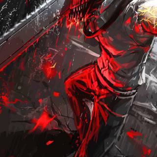 Chainsaw Man poster wallpaper