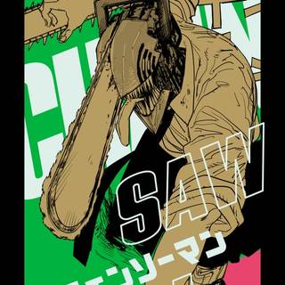 Chainsaw Man poster wallpaper
