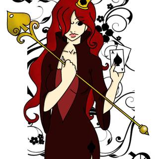 Queen of Spades wallpaper