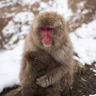 Snow Monkey wallpaper