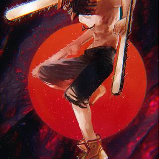 Chainsaw Man poster wallpaper