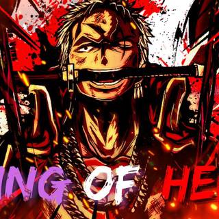 Zoro King of Hell wallpaper