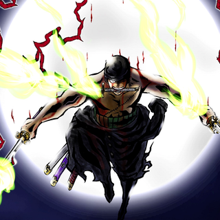 Zoro King of Hell wallpaper