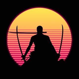 Zoro King of Hell wallpaper