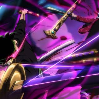 Zoro King of Hell wallpaper