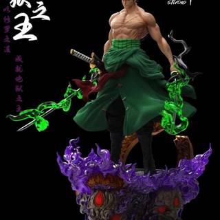 Zoro King of Hell wallpaper
