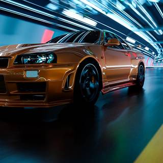 Nissan GTR R34 2023 wallpaper