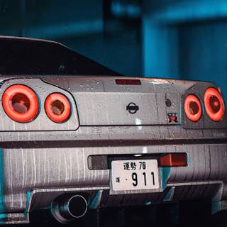 Nissan GTR R34 2023 wallpaper