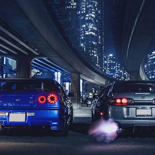 Nissan GTR R34 2023 wallpaper