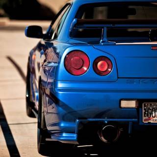 Nissan GTR R34 2023 wallpaper