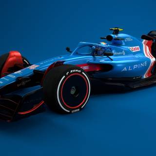 F1 Alpine 2023 wallpaper