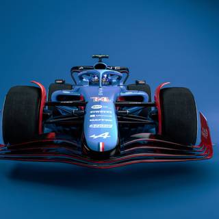 F1 Alpine 2023 wallpaper