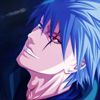 Blue hair anime boy wallpaper