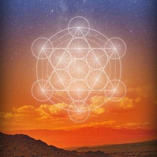 Sacred Geometry iPhone wallpaper