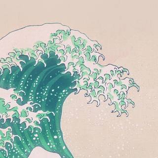 Wave HD iPhone wallpaper