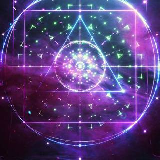 Sacred Geometry iPhone wallpaper