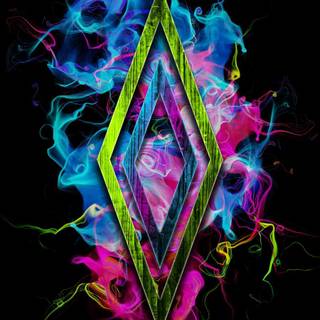 Merkaba iPhone wallpaper