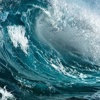 Wave HD iPhone wallpaper