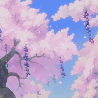Aesthetic Kawaii anime desktop wallpaper