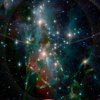 Cosmic iPhone wallpaper