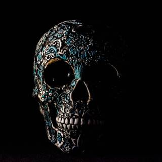 Skull desktop 4k wallpaper