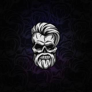 Skull desktop 4k wallpaper