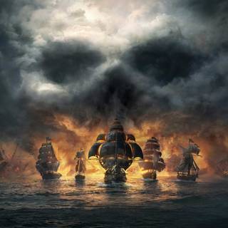 Skull desktop 4k wallpaper