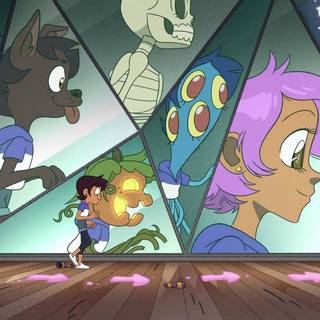 The Owl House aesthetic desktop wallpaper