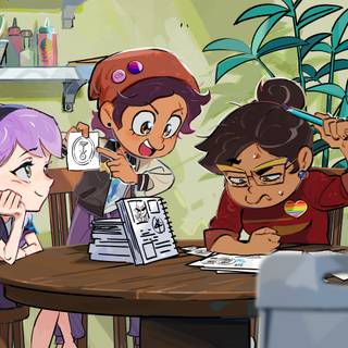 The Owl House aesthetic desktop wallpaper