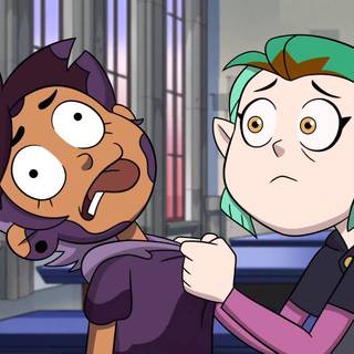 The Owl House aesthetic desktop wallpaper