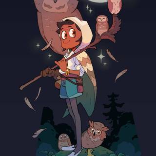 The Owl House phone wallpaper