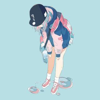 Simple anime wallpaper