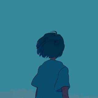 Simple anime wallpaper