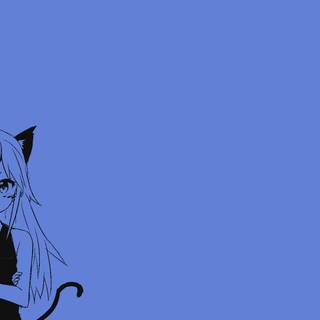 Simple anime wallpaper