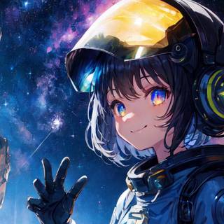 Gamer anime girl 1920x1080 wallpaper