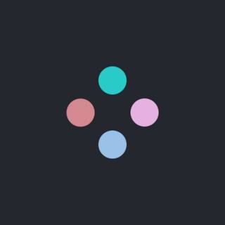 Pink minimalist PlayStation wallpaper