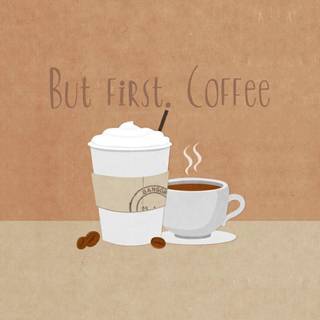 Coffee iPhone aesthetic wallpaper