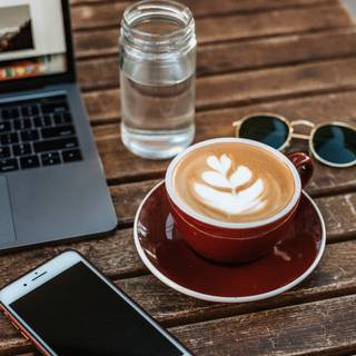 Coffee iPhone aesthetic wallpaper