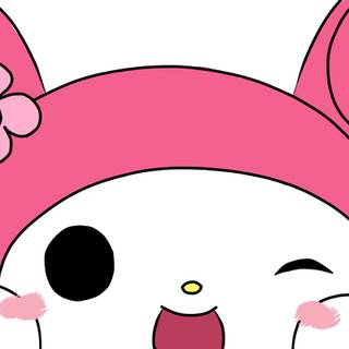 My Melody desktop aesthetic wallpaper