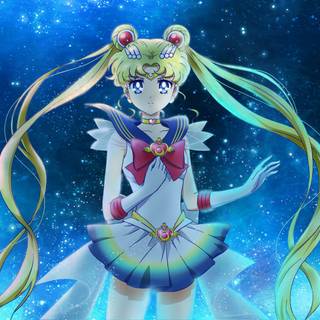 Super Sailor Moon desktop wallpaper